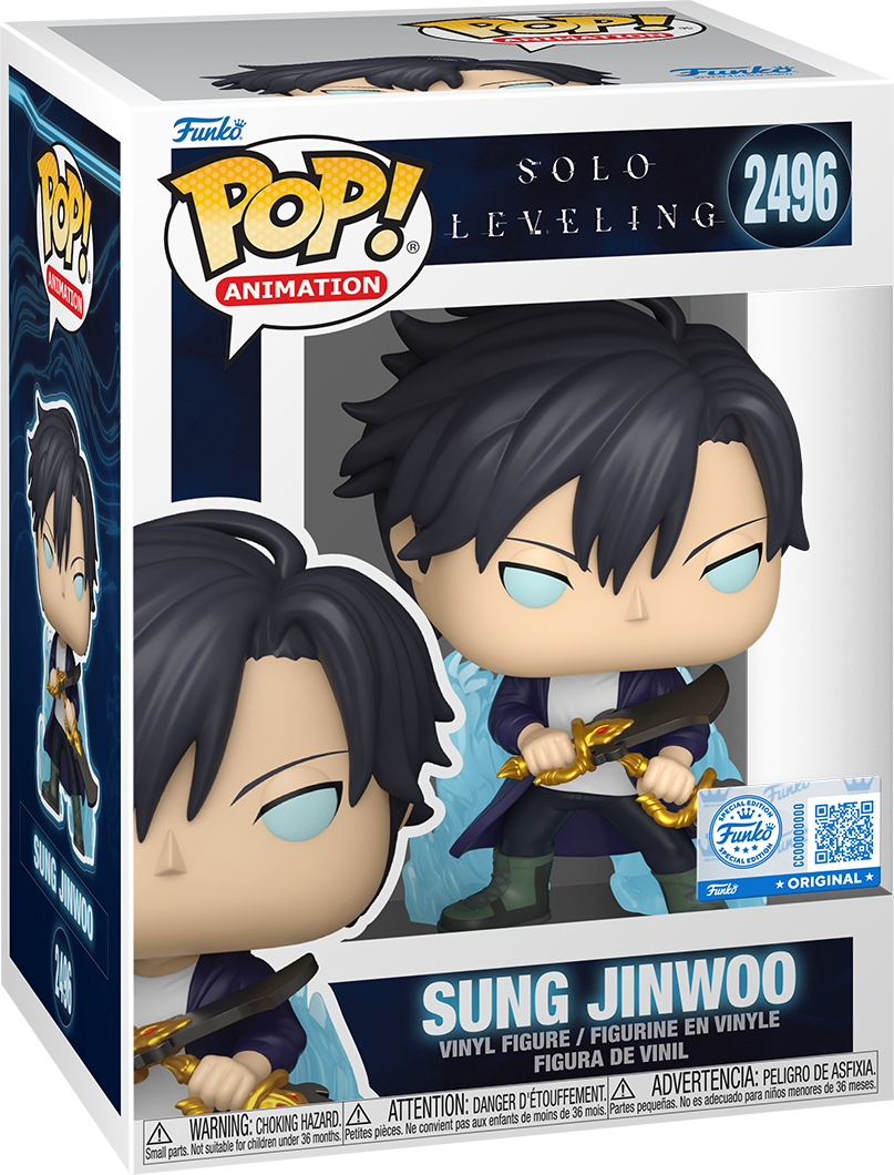 Solo Leveling – Sung Jinwoo (Aura) (with Chase) Exclusive Pop! Vinyl [RS]