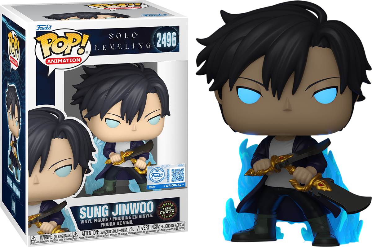 Solo Leveling – Sung Jinwoo (Aura) (with Chase) Exclusive Pop! Vinyl [RS]