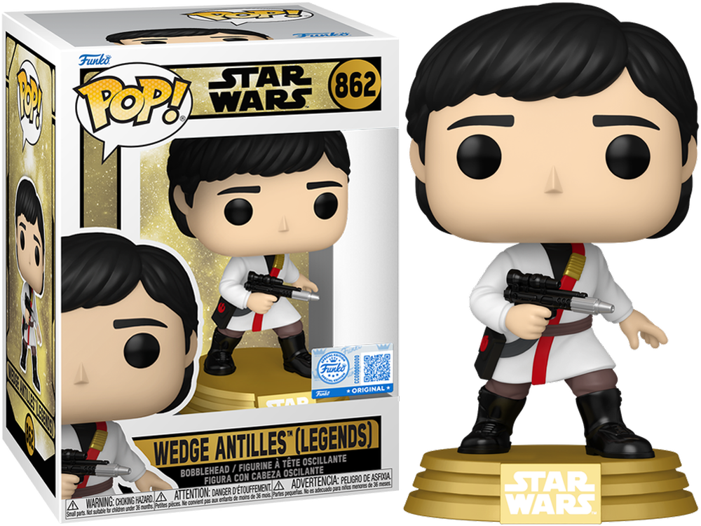 Star Wars: Legends – Wedge Antilles Exclusive Pop! Vinyl [RS]