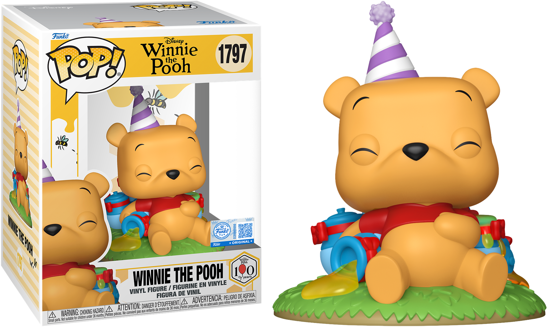 Winnie the Pooh – Winnie the Pooh 100th Anniversary Exclusive Pop! Premium
