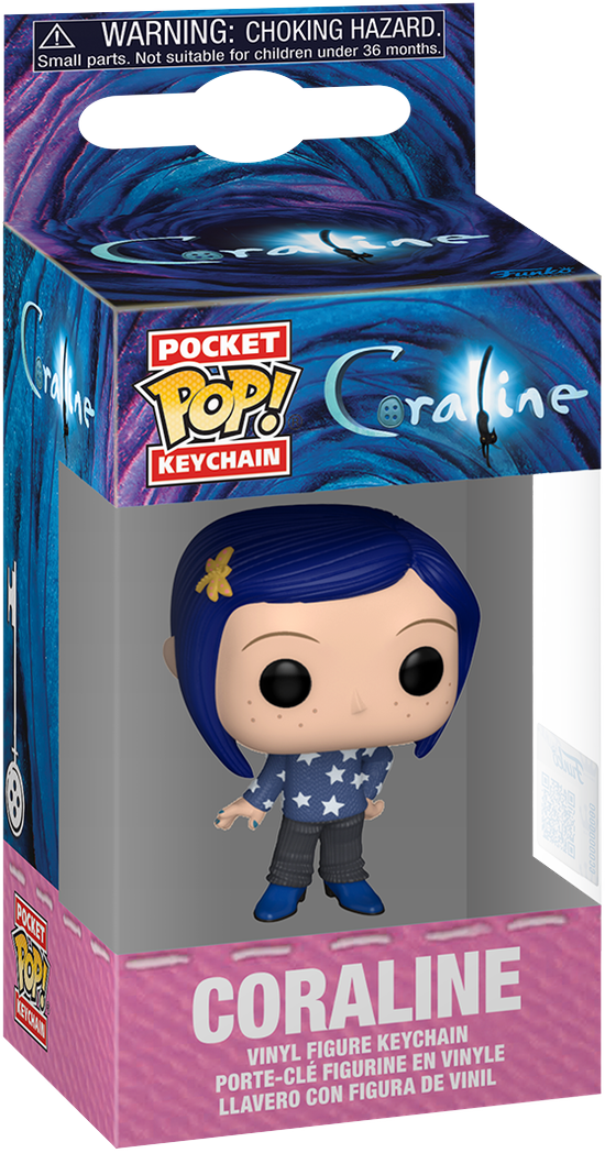 Coraline – Coraline in Sweater Pop! Keychain
