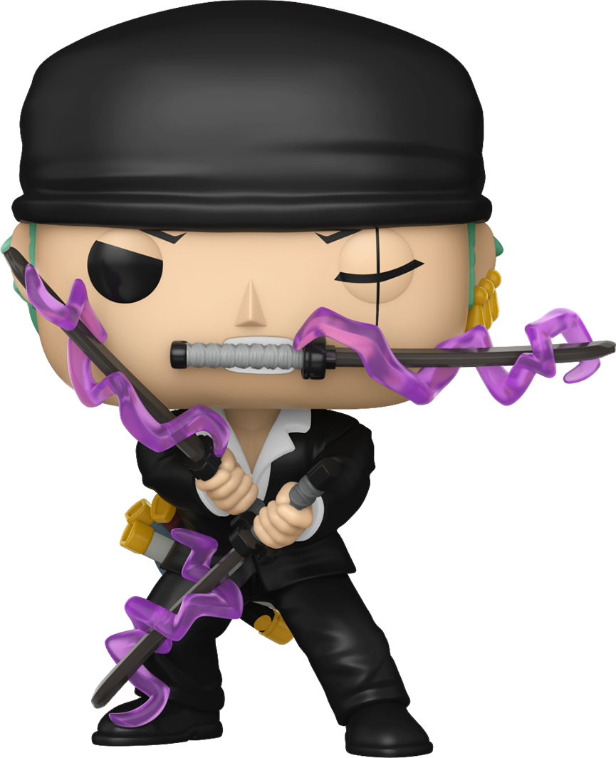 One Piece – Roronoa Zoro (Dressrosa) Exclusive Glow Pop! Vinyl [RS]