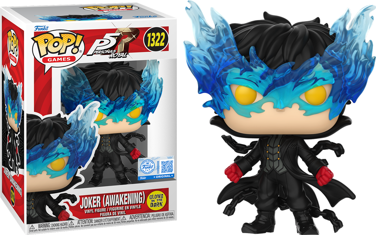 Persona 5 – Joker (Awakening) Exclusive Glow Pop! Vinyl [RS]