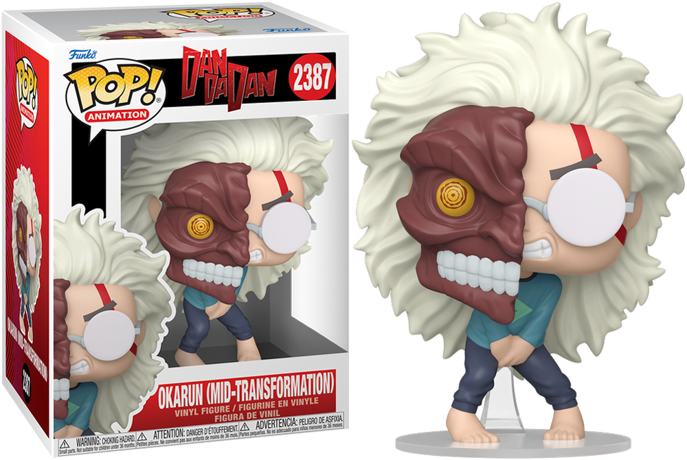 Dan Da Dan – Okarun (Mid-Transformation) Pop! Vinyl