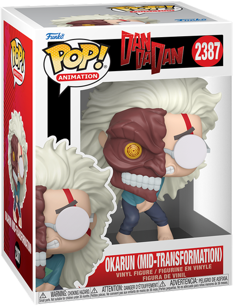 Dan Da Dan – Okarun (Mid-Transformation) Pop! Vinyl
