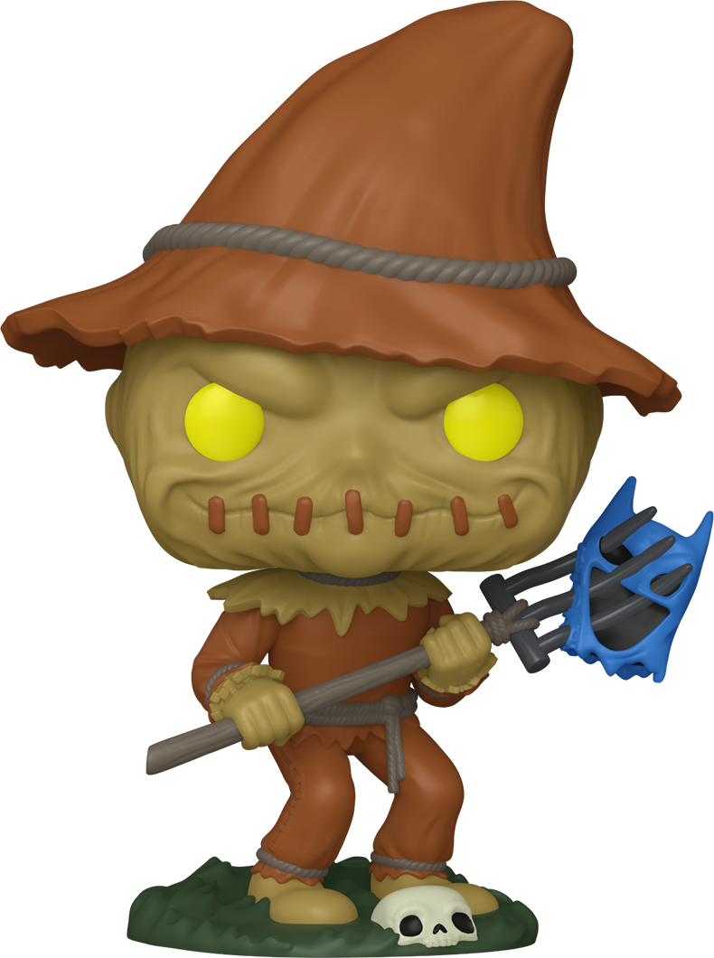 Batman: The Animated Series – Scarecrow with Pitchfork Exclusive Glow Pop! Vinyl [RS]