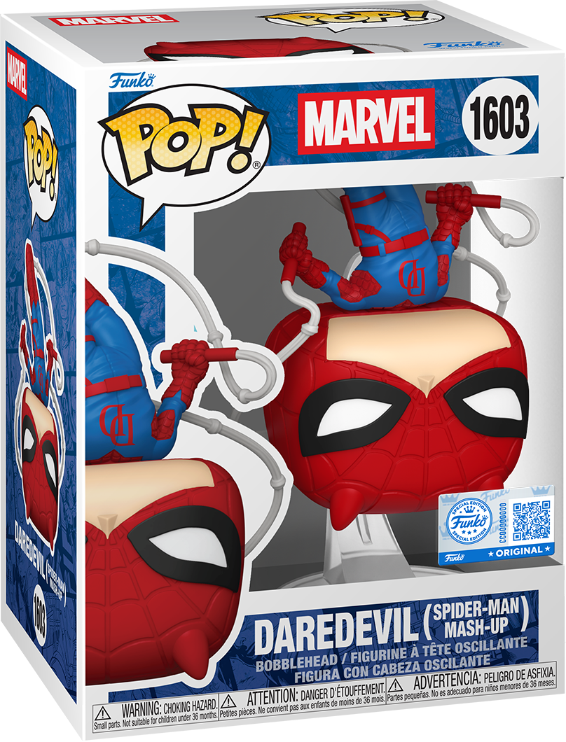 Marvel – Spiderman as Daredevil US Exclusive Pop! Vinyl [RS]