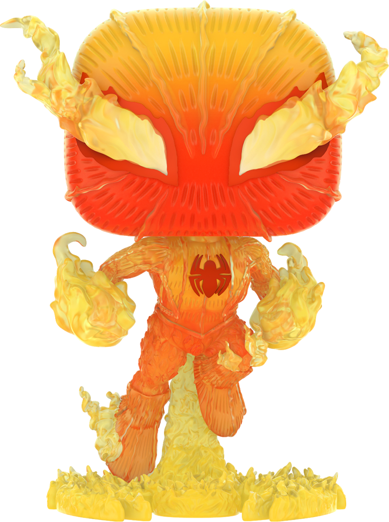 Marvel – Spiderman as Human Torch US Exclusive Pop! Vinyl [RS]