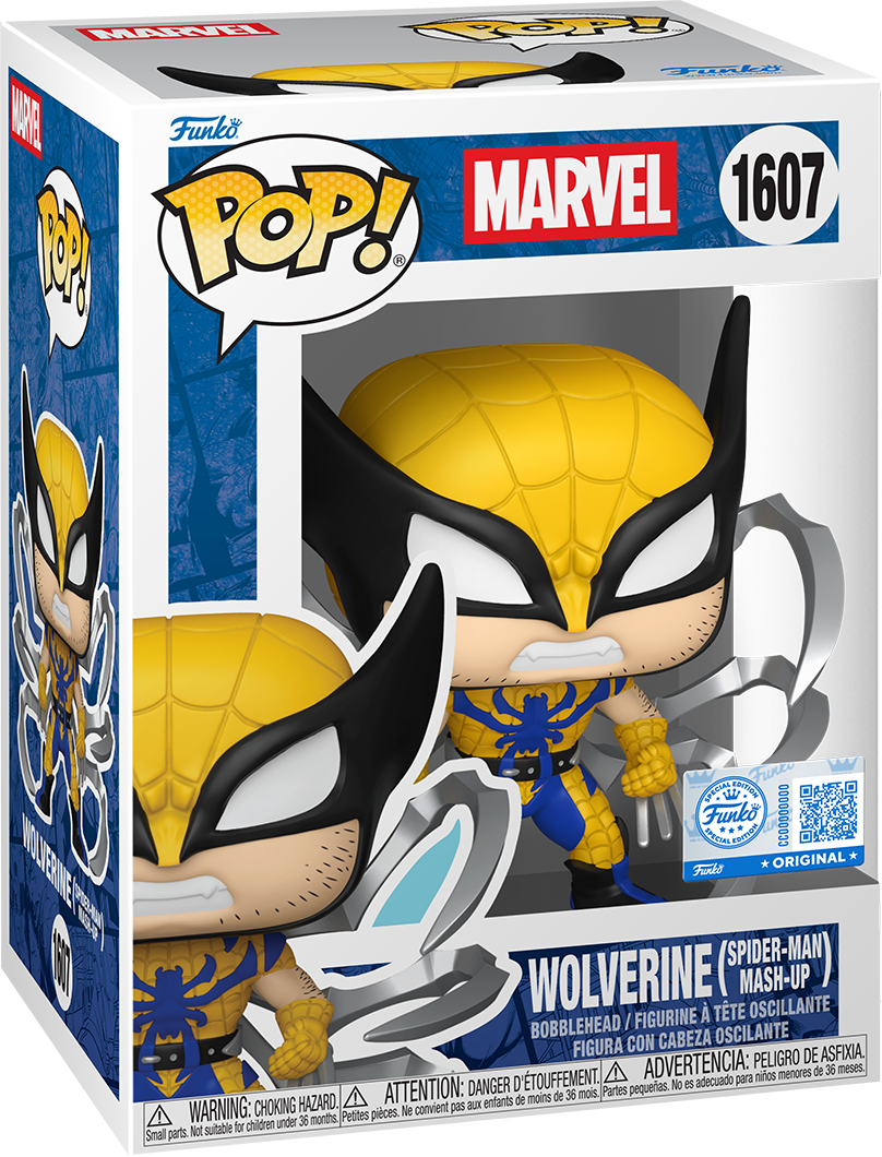 Marvel – Spiderman as Wolverine US Exclusive Pop! Vinyl [RS]