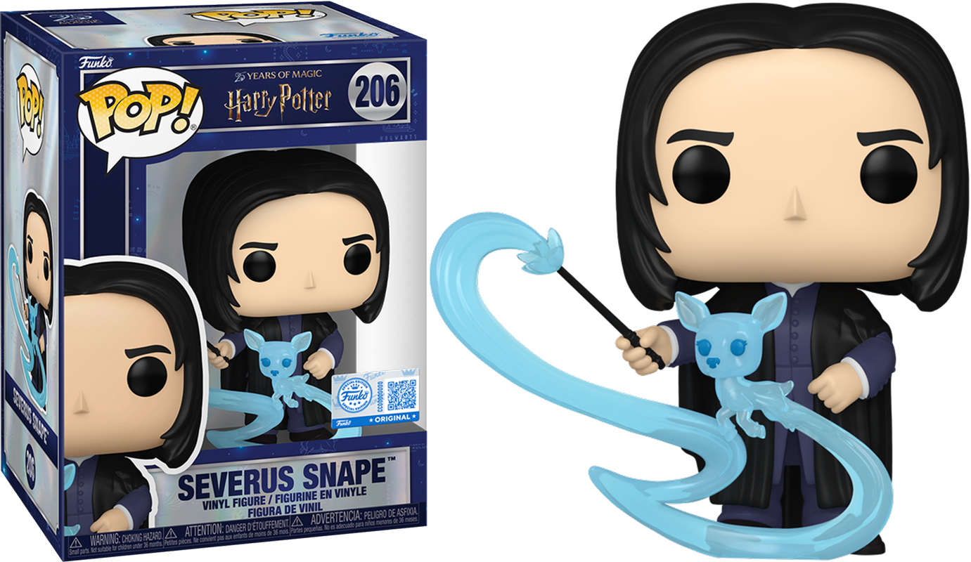 Harry Potter – Severus Snape (with Patronus) US Exclusive Pop! Vinyl [RS]