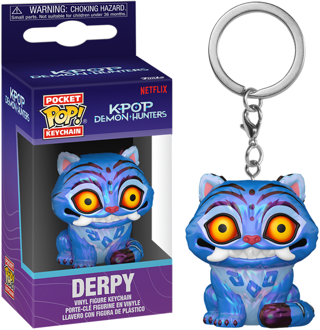 K-Pop Demon Hunters - Derpy Pop! Keychain