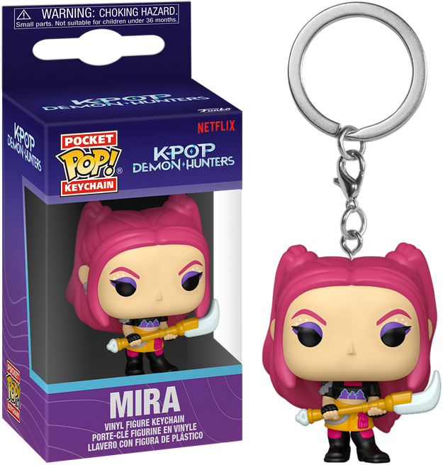 K-Pop Demon Hunters - Mira Pop! Keychain