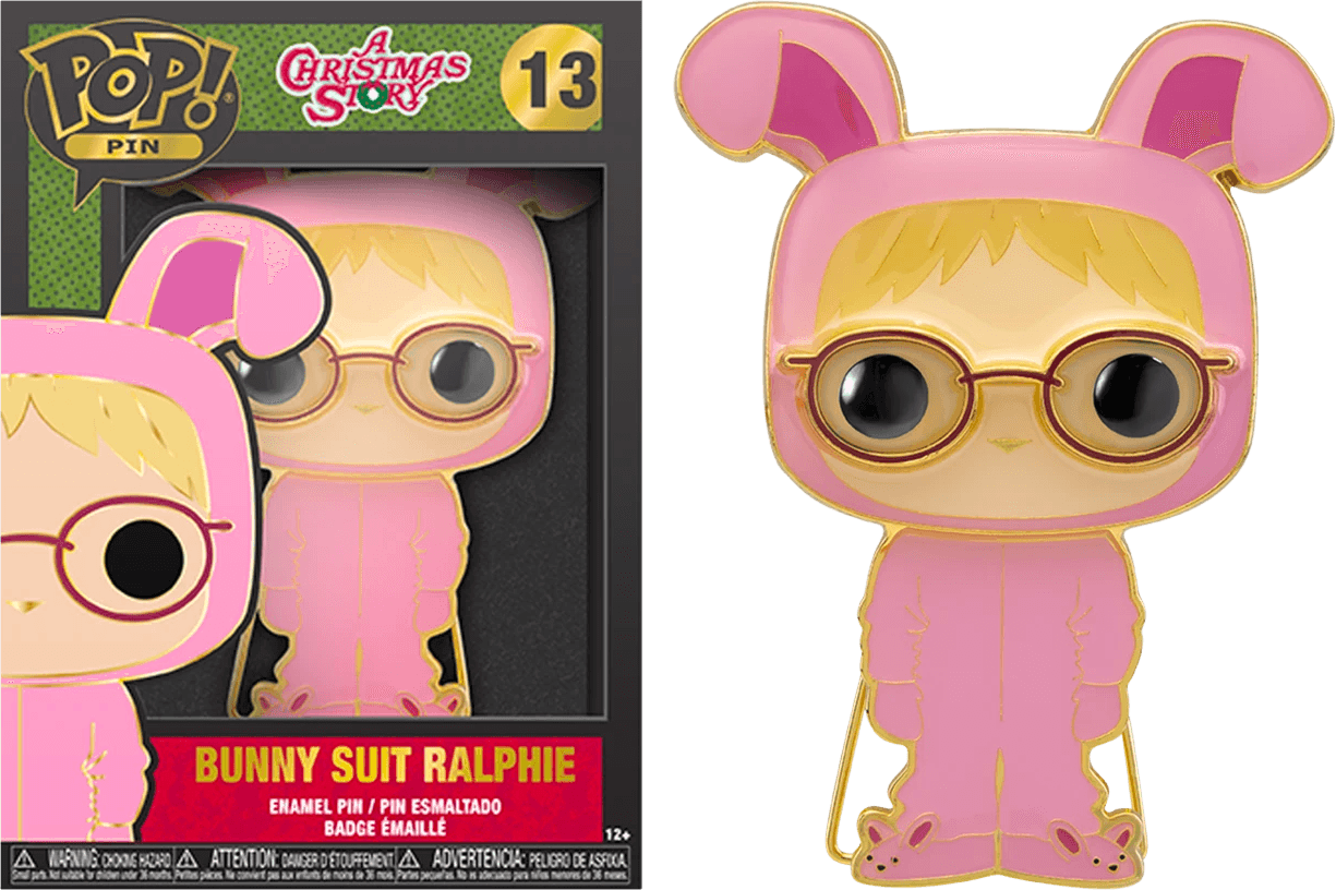 FUNACSPP0003 A Christmas Story - Ralphie (with chase) 4" Pop! Enamel Pin - Funko - Titan Pop Culture