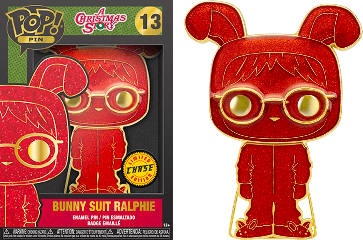 FUNACSPP0003 A Christmas Story - Ralphie (with chase) 4" Pop! Enamel Pin - Funko - Titan Pop Culture