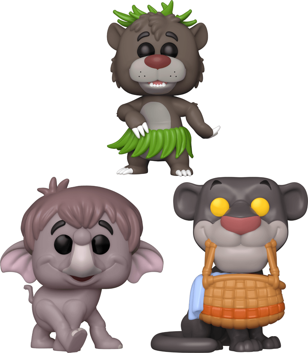 The Jungle Book (1967) - Bare Necessities Pop! Vinyl Bundle (Set of 3)