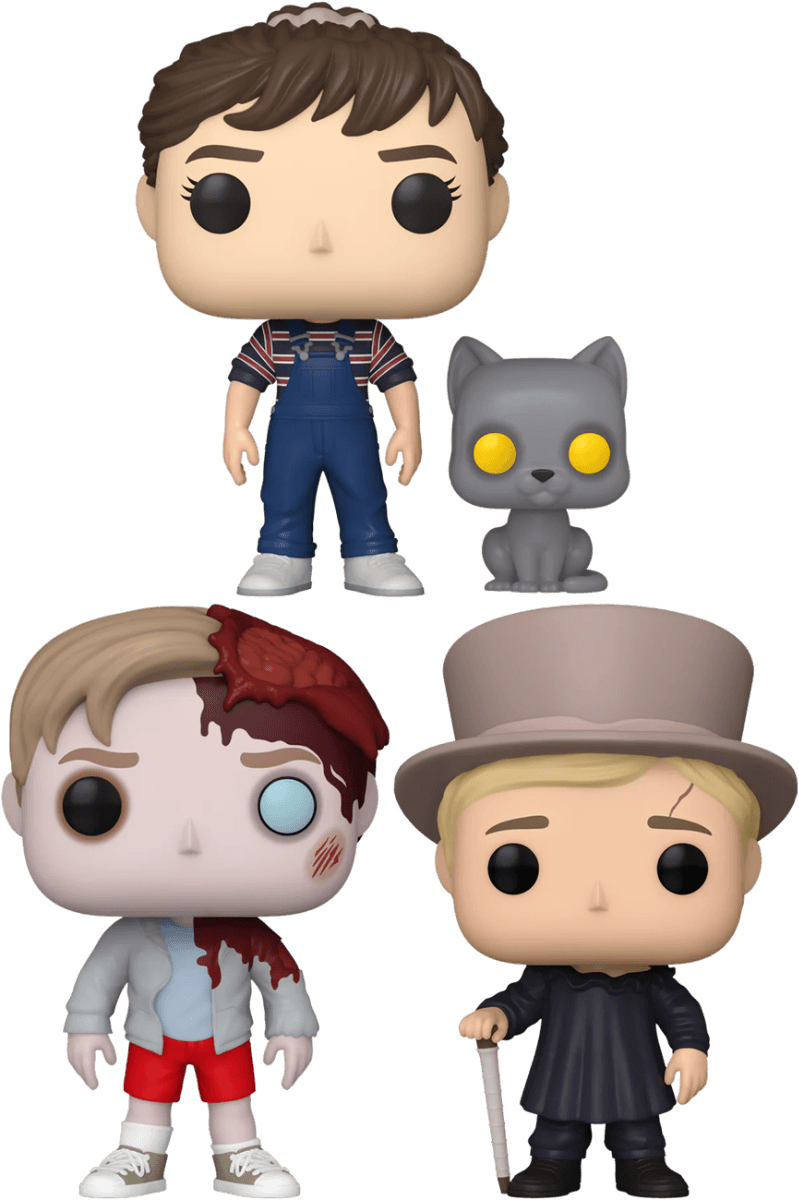 FUN80714 + FUN80712 + FUN80713 Pet Sematary - Sometimes, Dead is Better Pop! Vinyl Bundle (Set of 3) - Funko - Titan Pop Culture