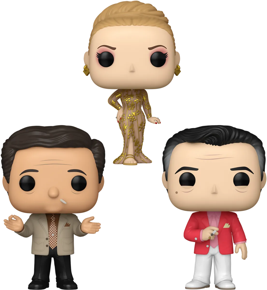 FUN80201 + FUN80202 + FUN80203 Casino (1995) - The Tangiers Pop! Vinyl Bundle (Set of 3) - Funko - Titan Pop Culture