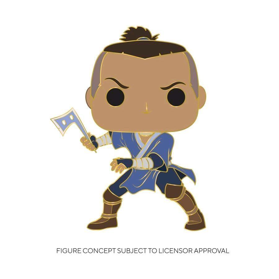 FUNAVAPP0004 Avatar The Last Airbender - Sokka 4" Pop! Enamel Pin - Funko - Titan Pop Culture