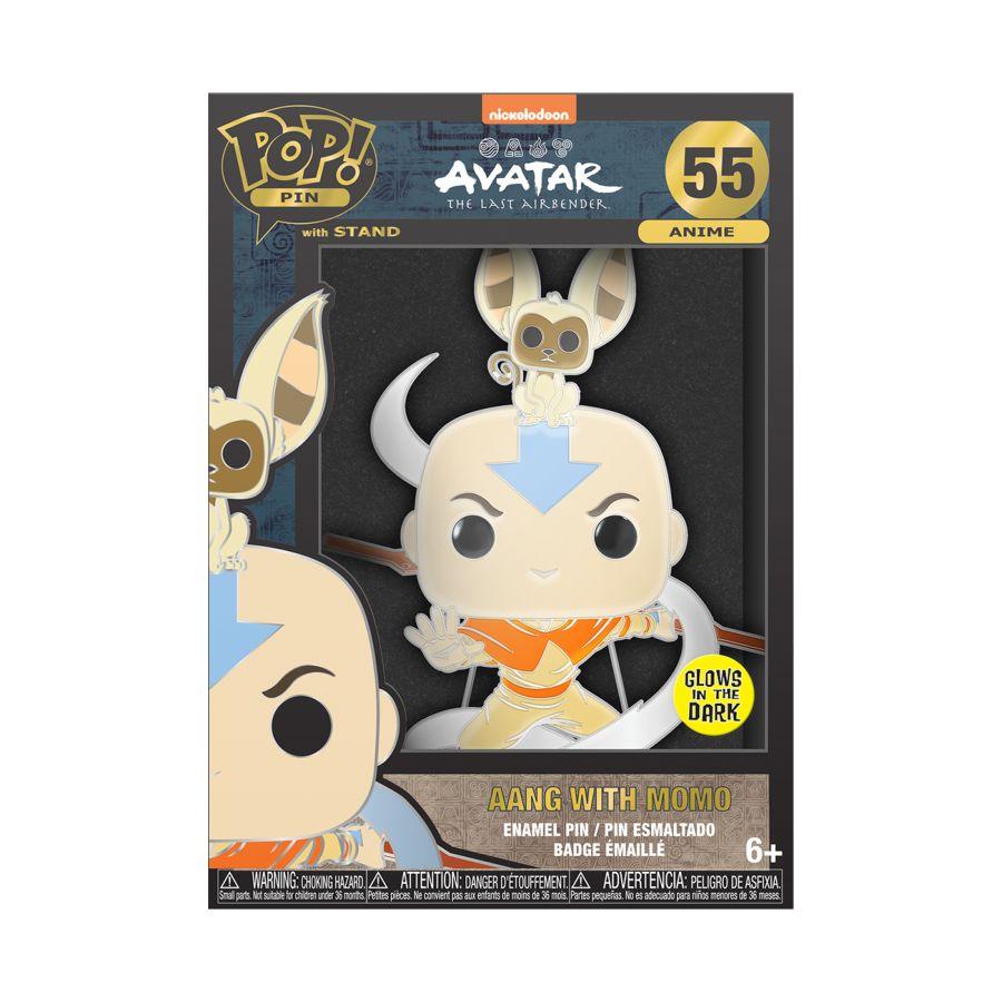 FUNAVAPP0010 Avatar: the Last Airbender - Aang 4" Pop! Pin - Funko - Titan Pop Culture