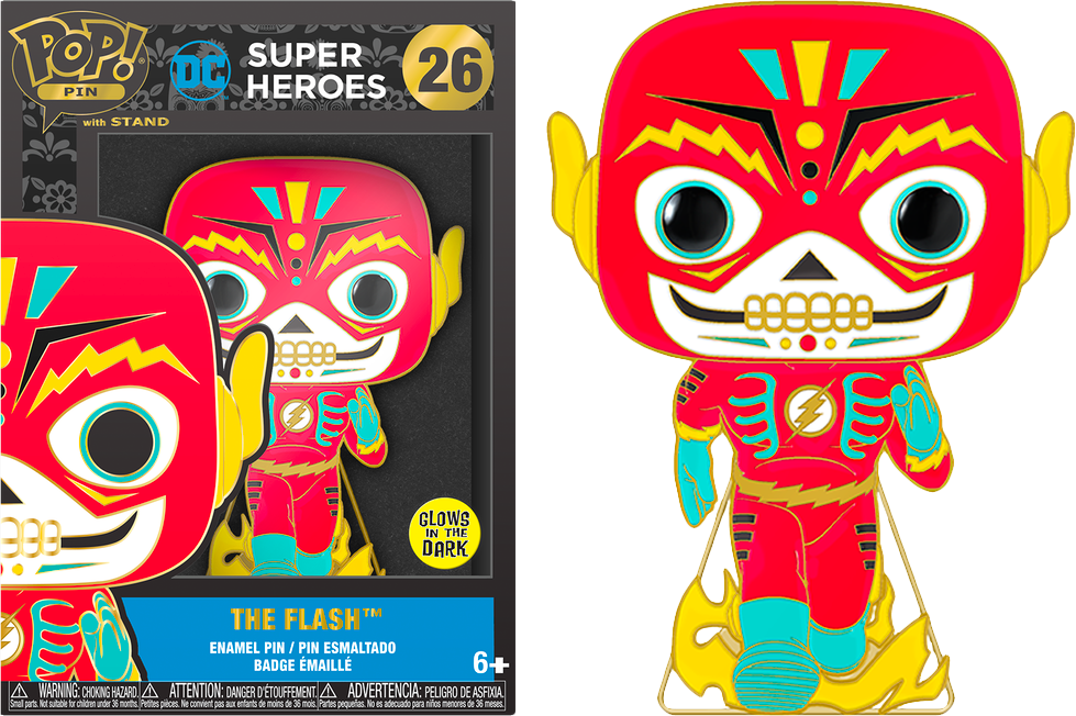 DC Comics - Flash Day of Dead 4" Pop! Pin