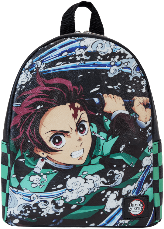 FUNDMSBK0001 Demon Slayer - Tanjiro Kamado Mini Backpack - Loungefly - Titan Pop Culture