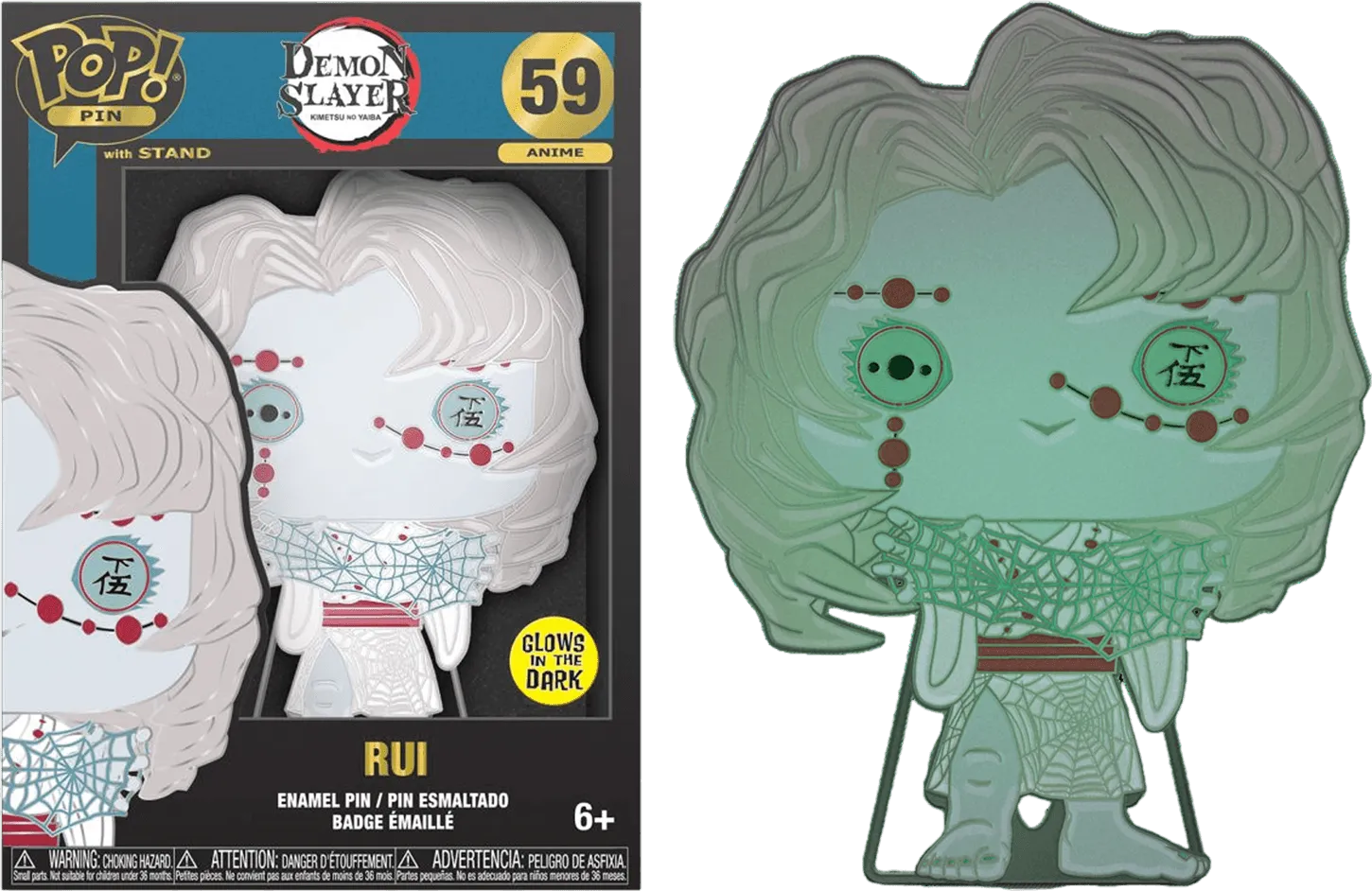 FUNDMSPP0010 Demon Slayer - Rui Enamel Pop! Pin - Funko - Titan Pop Culture