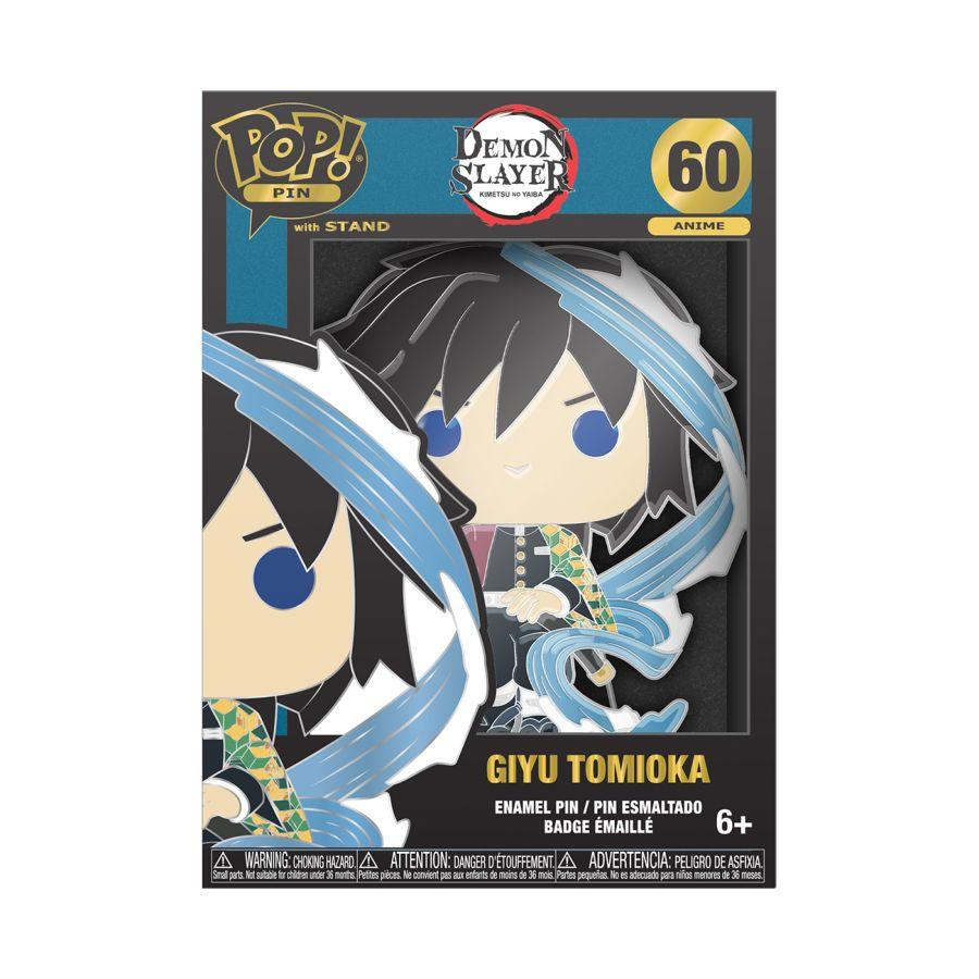 FUNDMSPP0011 Demon Slayer - Giyu Enamel Pop! Pin - Funko - Titan Pop Culture