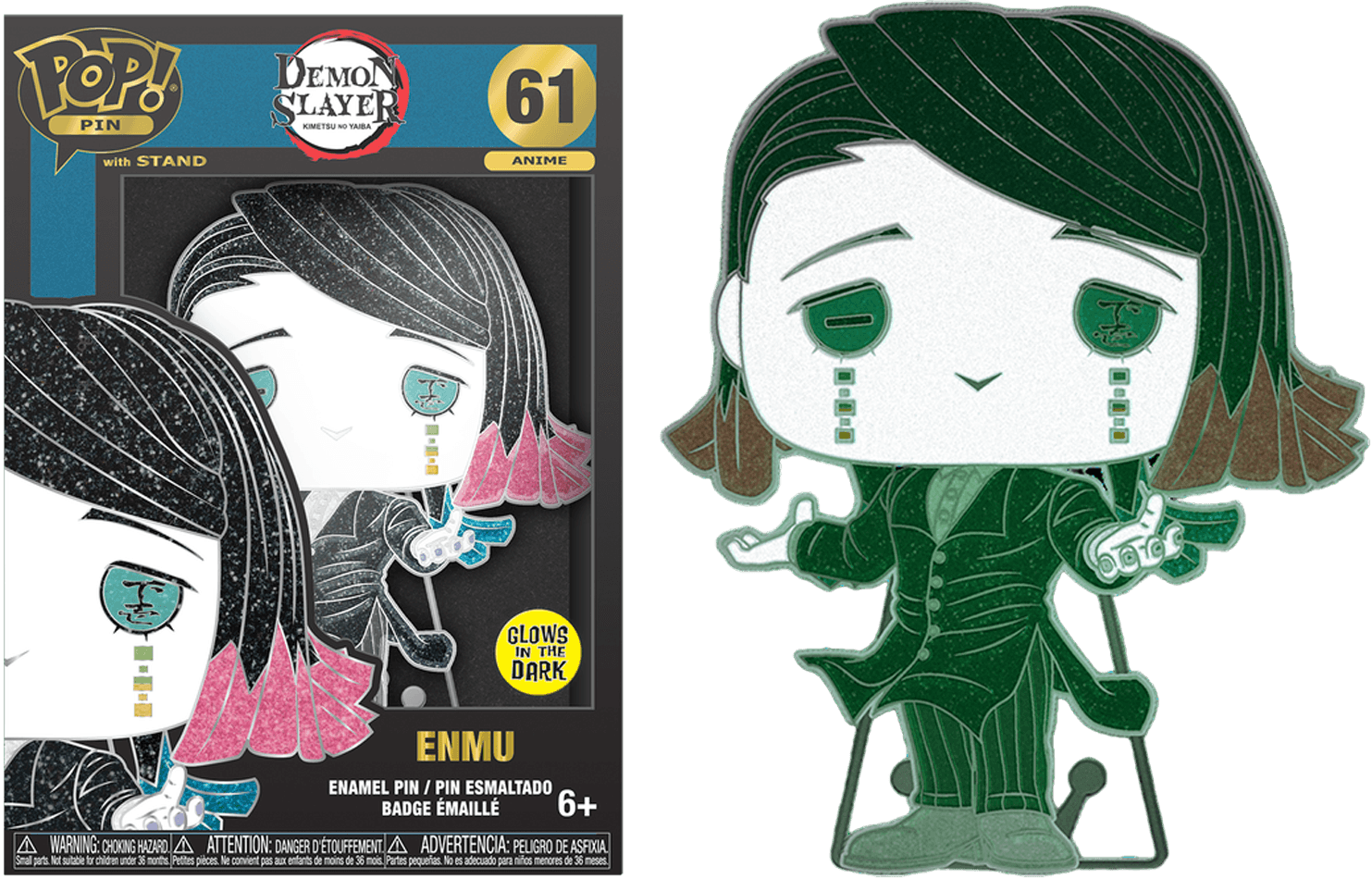 FUNDMSPP0012 Demon Slayer - Enmu Enamel Pop! Pin - Funko - Titan Pop Culture