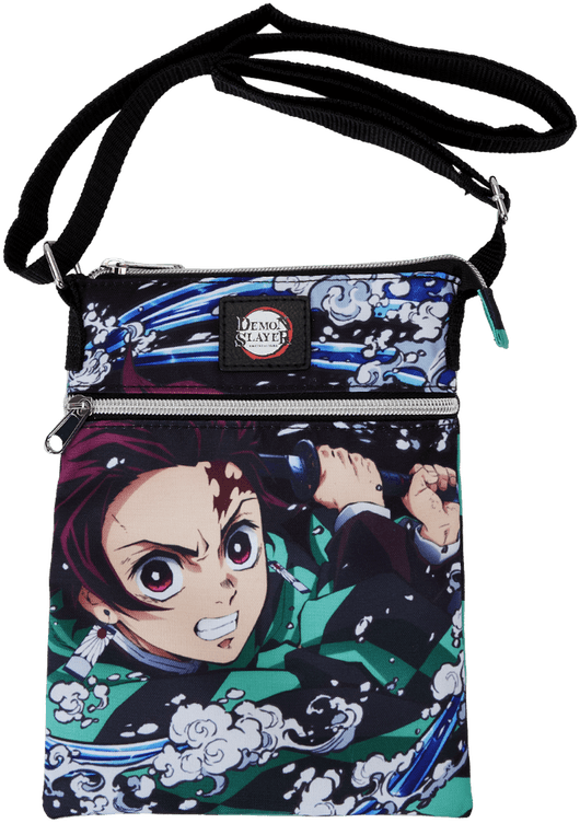 FUNDMSTB0001 Demon Slayer - Tanjiro Kabado Passport Crossbody - Loungefly - Titan Pop Culture