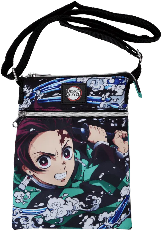 FUNDMSTB0001 Demon Slayer - Tanjiro Kabado Passport Crossbody - Loungefly - Titan Pop Culture