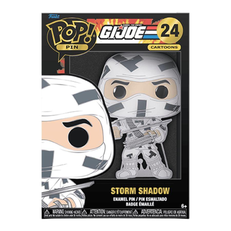 FUNGIJPP0001 G.I. Joe - Storm Shadow Group (with chase) 4" Pop! Enamel Pin - Funko - Titan Pop Culture