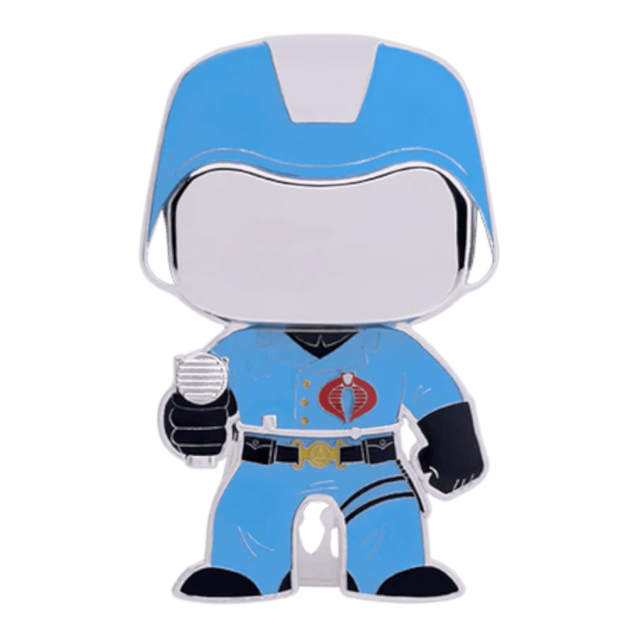 FUNGIJPP0002 G.I. Joe - Cobra Commander 4" Pop! Enamel Pin - Funko - Titan Pop Culture