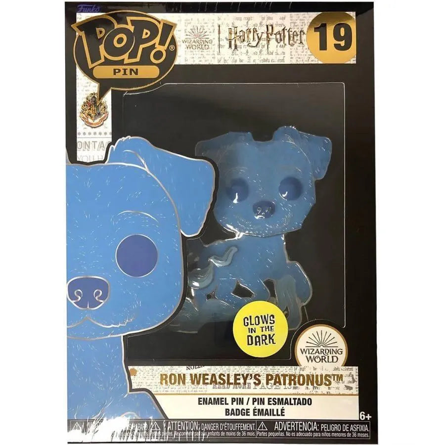 FUNHPPP0023 Harry Potter - Patronus Ron Pop! Enamel Pin - Funko - Titan Pop Culture