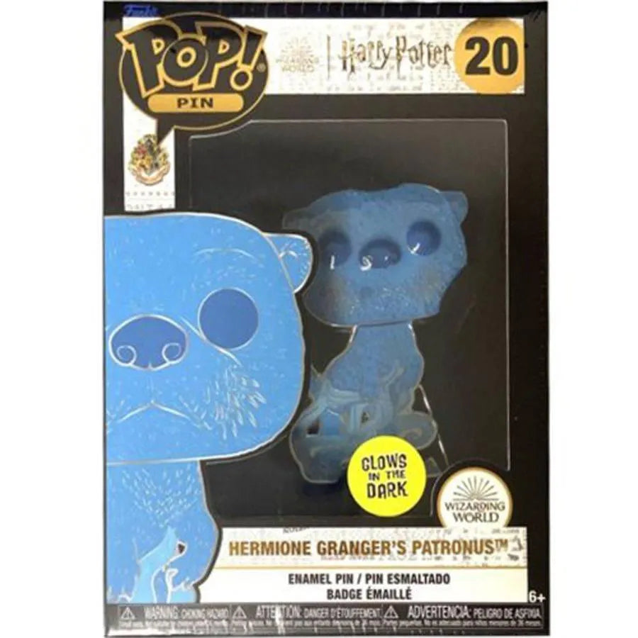 FUNHPPP0024 Harry Potter - Hermoine Granger's Patronus Pop! Enamel Pin - Funko - Titan Pop Culture