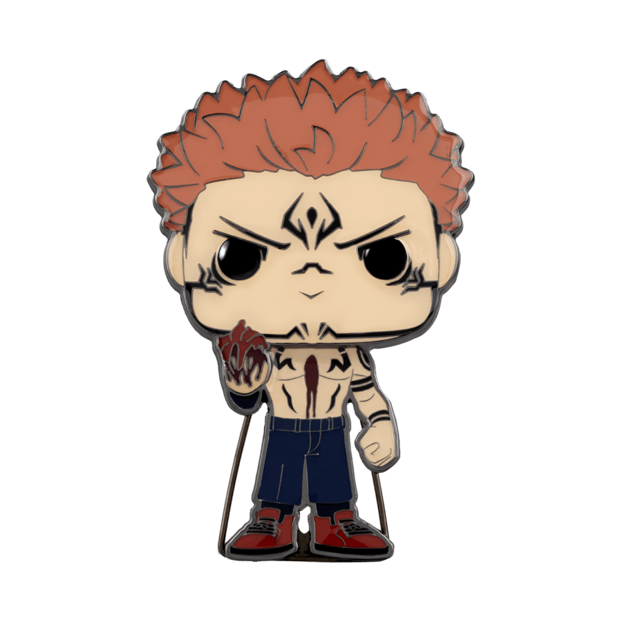 FUNJKPP0004 Jujutsu Kaisen - Ryomen Sukuna 4" Enamel Pop! Pin - Funko - Titan Pop Culture