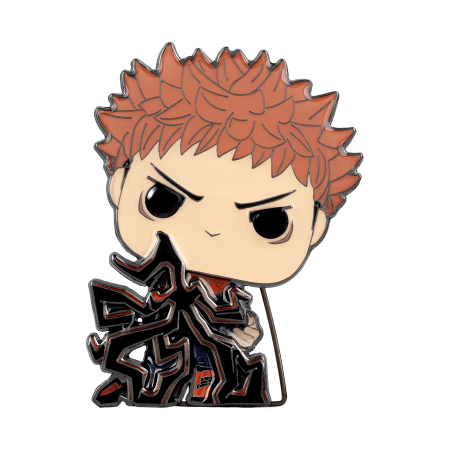 FUNJKPP0007 Jujutsu Kaisen - Yuji Itadori (with chase) 4" Enamel Pop! Pin - Funko - Titan Pop Culture