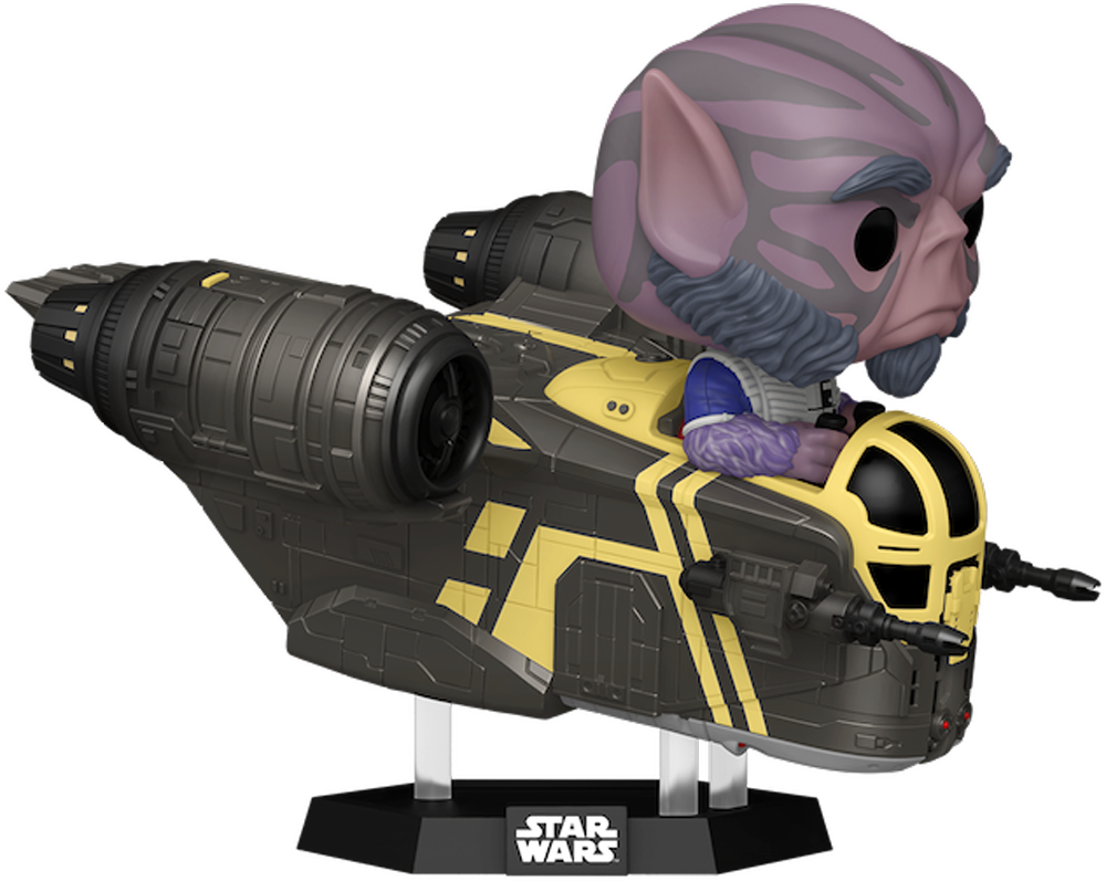 The Mandalorian & Grogu (2026) - Zeb Orrelios in the Razor Crest Pop! Ride