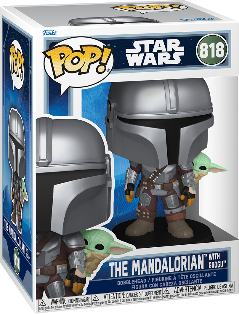El Mandaloriano y Grogu (2026) - El Mandaloriano con Grogu Pop! Vinilo