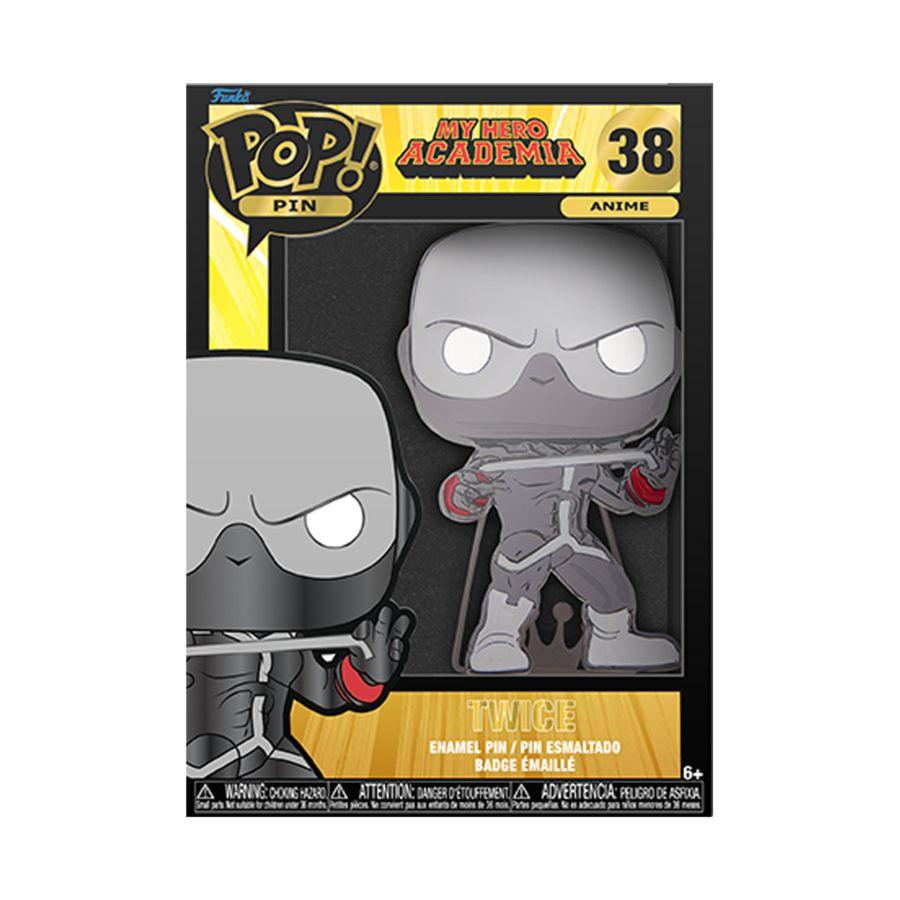 FUNMHAPP0015 My Hero Academia - Twice 4" Enamel Pop! Pin - Funko - Titan Pop Culture