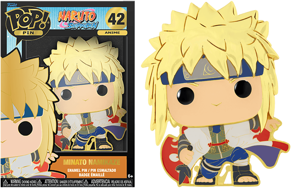 FUNNRPP0007 Naruto - Minato Pop! Enamel Pin - Funko - Titan Pop Culture