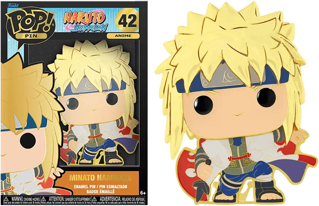 FUNNRPP0007 Naruto - Minato Pop! Enamel Pin - Funko - Titan Pop Culture