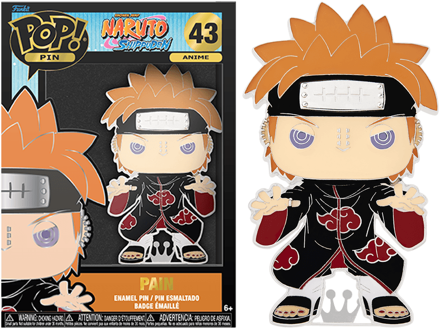 FUNNRPP0008 Naruto - Pain Pop! Enamel Pin - Funko - Titan Pop Culture