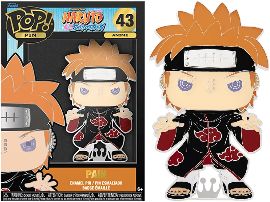 FUNNRPP0008 Naruto - Pain Pop! Enamel Pin - Funko - Titan Pop Culture