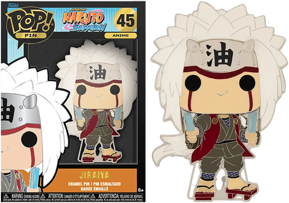 FUNNRPP0010 Naruto - Jiraiya Pop! Enamel Pin - Funko - Titan Pop Culture