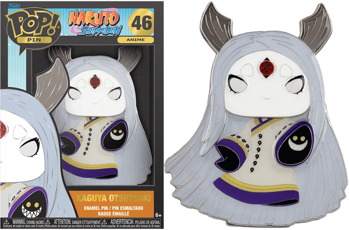 FUNNRPP0013 Naruto - Kaguya (with chase) Pop! Enamel Pin - Funko - Titan Pop Culture