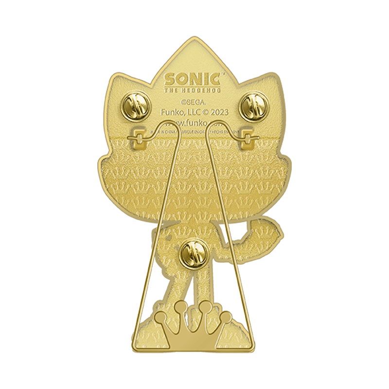 FUNSGAPP0003 Sonic the Hedgehog - Super Sonic Glow Enamel Pop! Pin - Funko - Titan Pop Culture