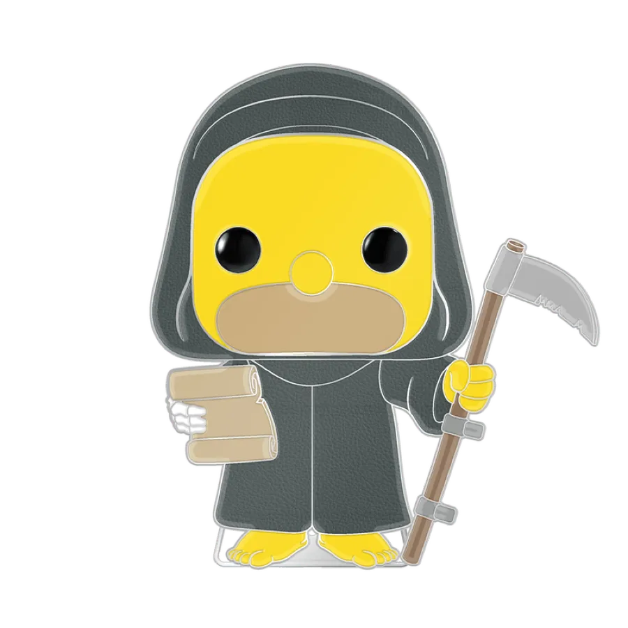 FUNSIMPP0001 The Simpsons - Grim Reaper Homer Enamel Pop! Pin - Funko - Titan Pop Culture