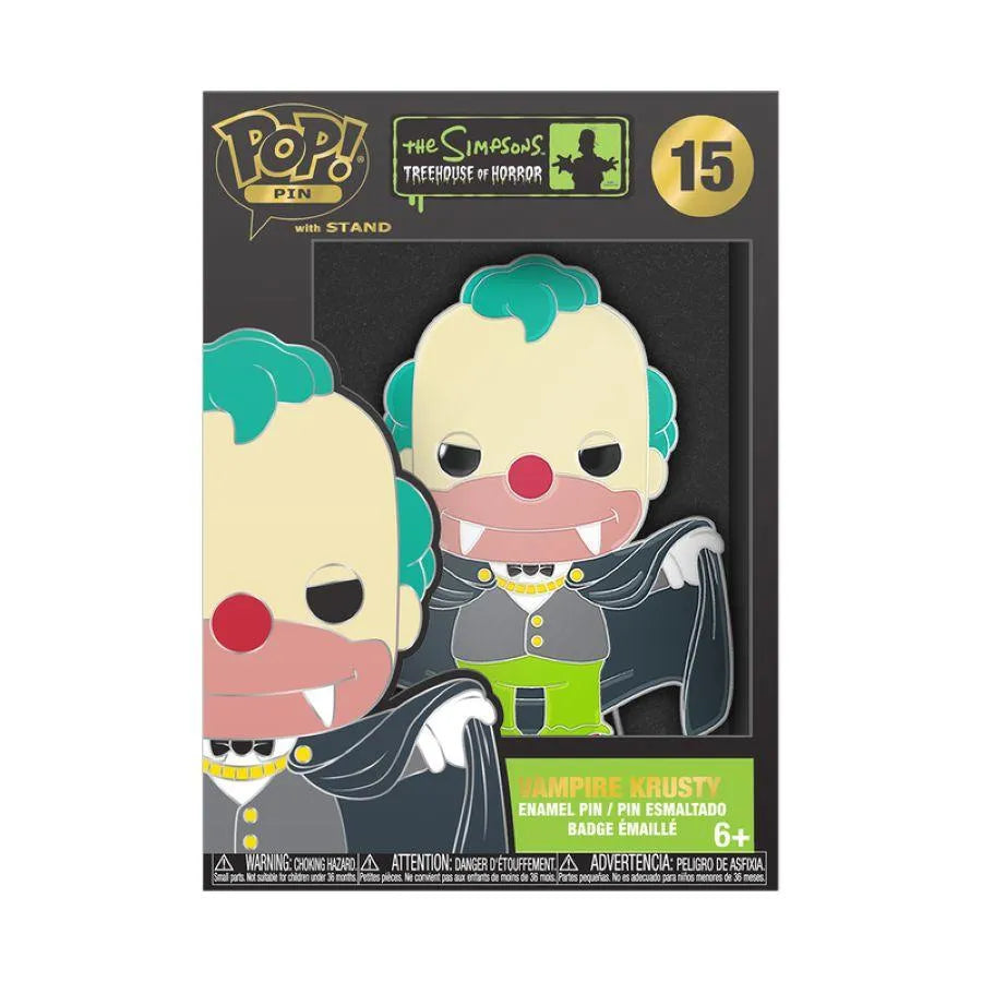 FUNSIMPP0002 The Simpsons - Vampire Krusty Enamel Pop! Pin - Funko - Titan Pop Culture