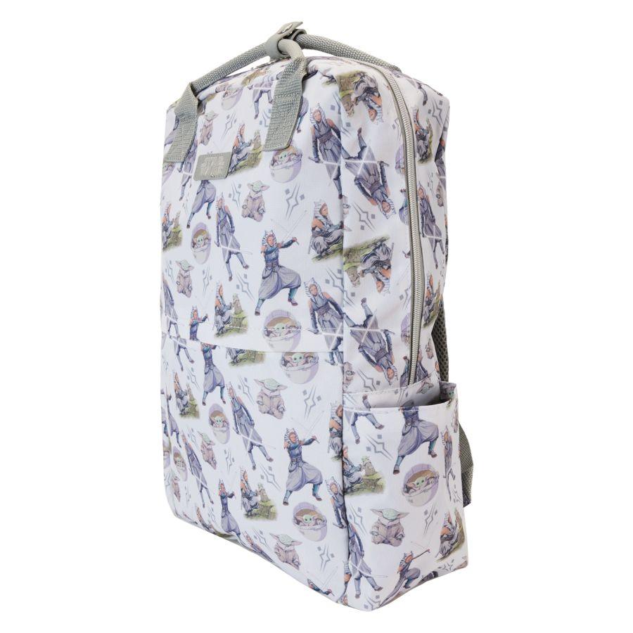 FUNSTBK0424 Star Wars - Ahsoka All Over Print Nylon Backpack - Loungefly - Titan Pop Culture