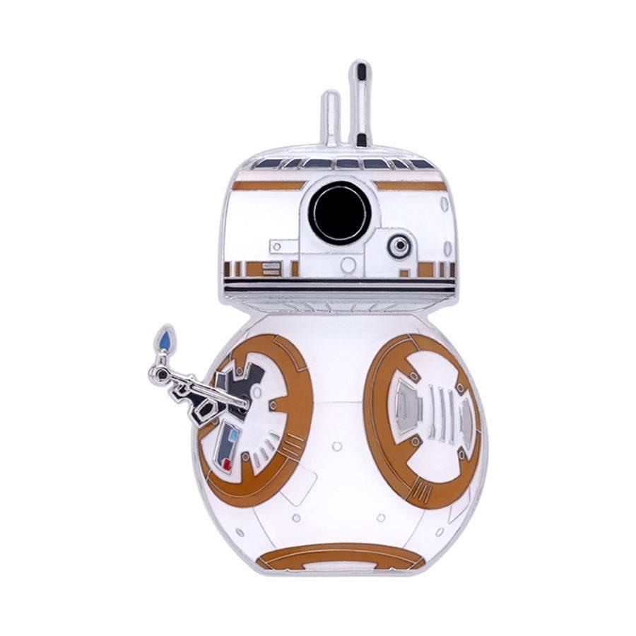 FUNSTPP0064 Star Wars - BB-8 with Lighter 4" Pop! Enamel Pin - Funko - Titan Pop Culture